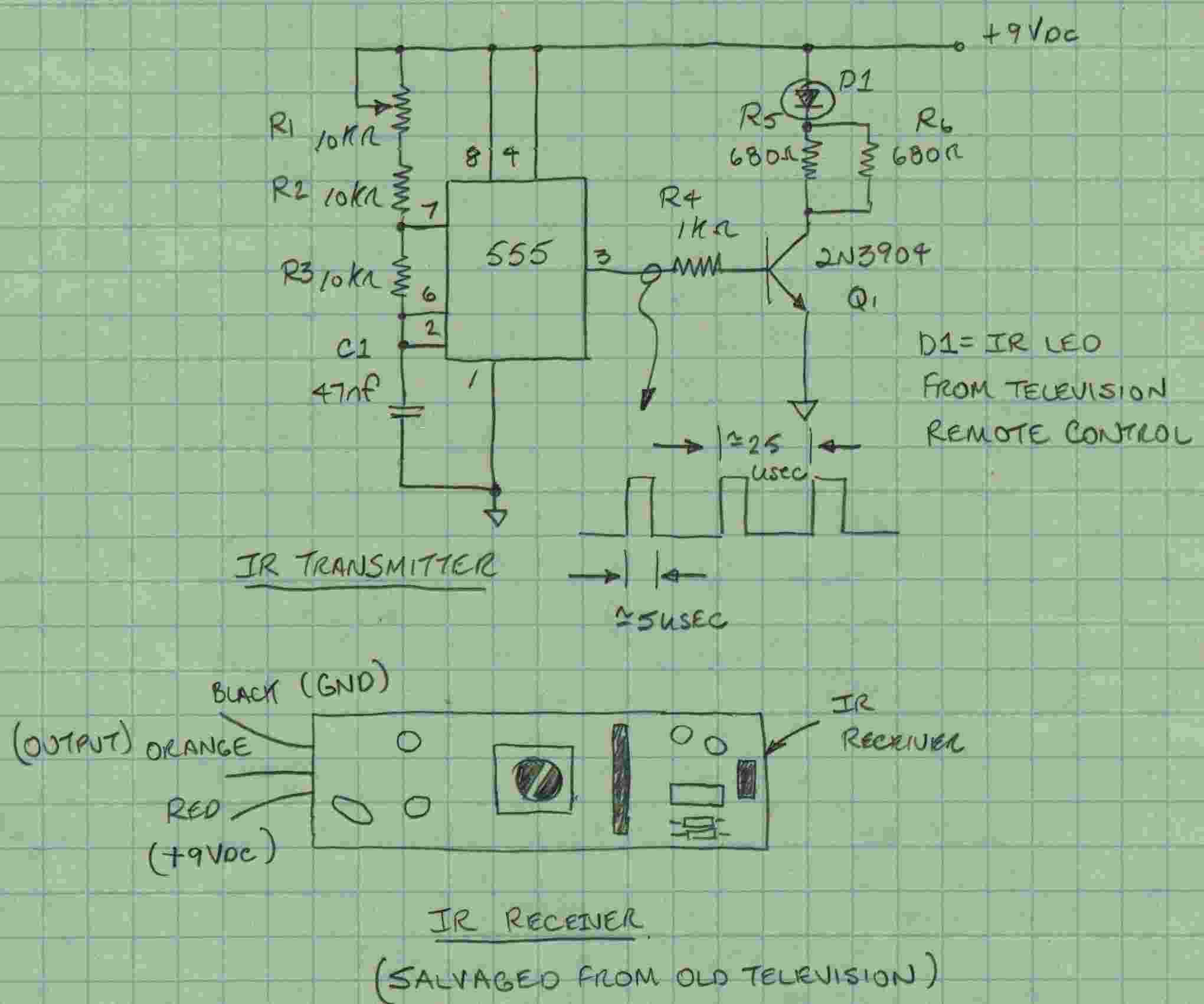 IR Transmitter Schematic